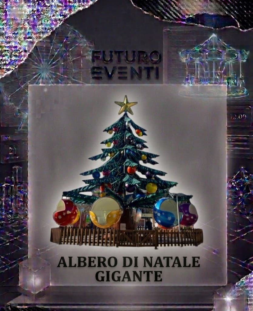 Noleggio Albero di Natale Gigante - FuturoEventi